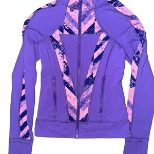 Ivivva Jacket Sz 14 Girls Purple and Pink